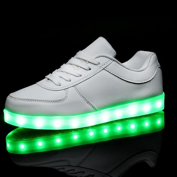 LED running shoes white - Picture 8 of 8